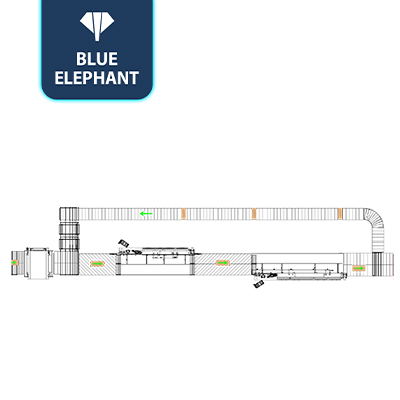 High-end Edge Banding Rotary Line Cell for sale at cost Price in Dubai, Spain