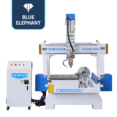 Great 4'×4' Hobby Rotary Axis CNC Router Machine for hot sale in Iraq, Syria, Georgia