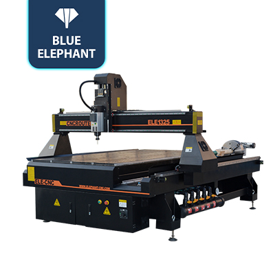 High Efficiency 4x8 C N C Router Machine with 4th Axis Rotary for Sale in Italy, Vietnam, Spain at Affordable Price