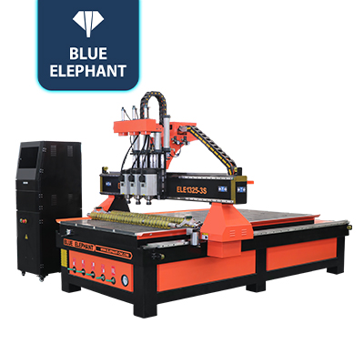 Best Selling 1325 Multi Spindle CNC Router Machine for Sale in Chile, Colombia, Thailand