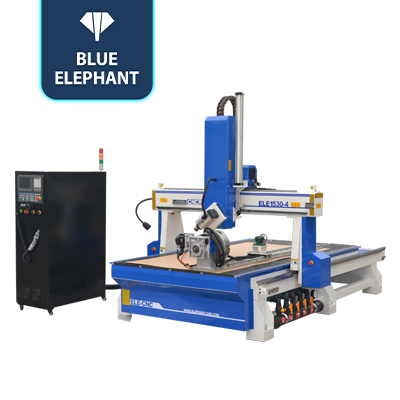 Top Ranked 4 Axis CNC Router Machine with Rotary Device for 3D Wood Carving to Buy in Singapore, India, Estonia